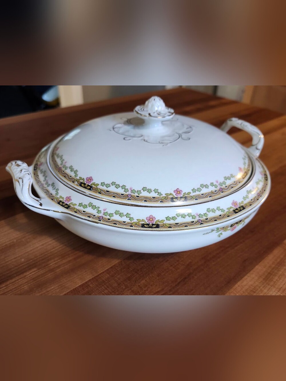 Antique Rare, "Alfred Meakin" Ornate Stunning Serving Dish.